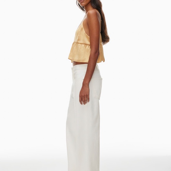 Women's Beige Spaghetti Strap Top - Picture 3 of 5